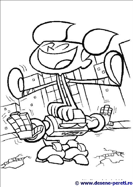 dexter lab desene colorat